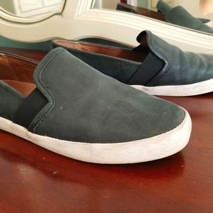 Frye womens slip on sneaker 9 black leather